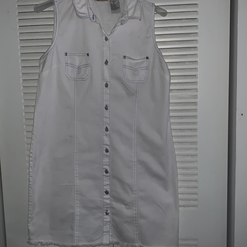 White Casual Dress